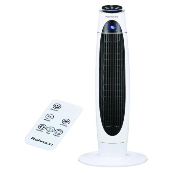 Вентилатор, тип кула , 60 W, йонизация , дистанционно